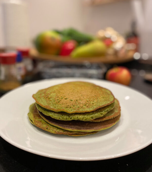 Gezond recept: spinazie haverpannenkoeken